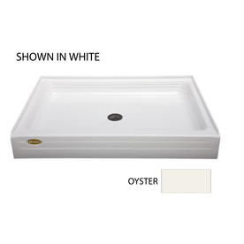 UPC 731352219597 product image for Jacuzzi Tru-Level Oyster Acrylic Shower Base (Common: 34-in x 48-in; Actual: 34- | upcitemdb.com