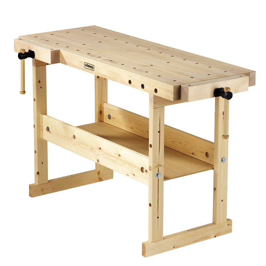 Shop Sjobergs 33.875-in Wood Work Bench at Lowes.com