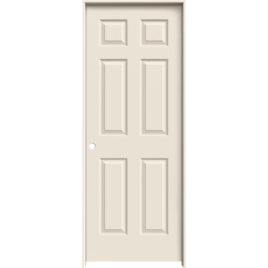 Reliabilt Primed Prehung Hollow Core 6 Panel Interior Door
