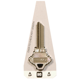 UPC 736511500950 product image for The Hillman Group #95 6-Pin Lock Key Blank | upcitemdb.com