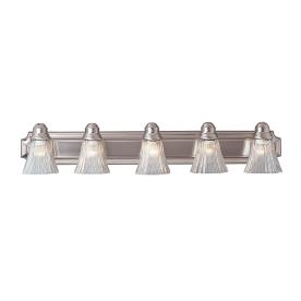 UPC 736916119153 product image for Bel Air Lighting 5-Light Brushed Nickel Bathroom Vanity Light | upcitemdb.com