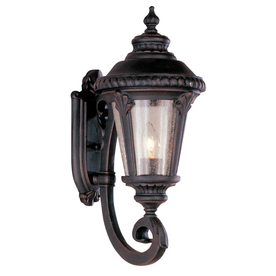 UPC 736916175807 product image for Portfolio 19-in H Black Outdoor Wall Light | upcitemdb.com