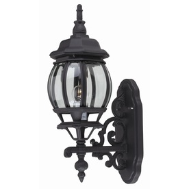 UPC 736916184991 product image for Portfolio 20.5-in H Black Outdoor Wall Light | upcitemdb.com