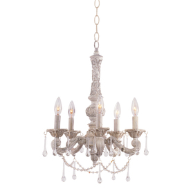 UPC 736916188357 product image for Bel Air Lighting The Olde World 5-Light Antique White Chandelier | upcitemdb.com