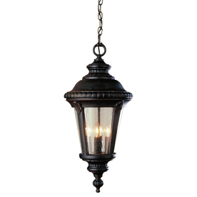 UPC 736916190503 product image for Portfolio 17-in H Rust Outdoor Pendant Light | upcitemdb.com