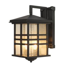 UPC 736916203869 product image for Bel Air Lighting 13-in H Black Outdoor Wall Light | upcitemdb.com