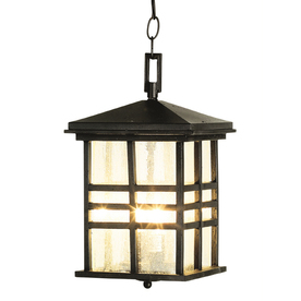 UPC 736916203906 product image for Bel Air Lighting 14-in H Black Outdoor Pendant Light | upcitemdb.com