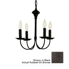 UPC 736916216760 product image for Portfolio New Century 4-Light Oil Rubbed Bronze Chandelier | upcitemdb.com