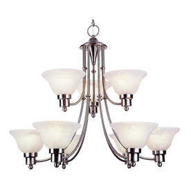 UPC 736916242394 product image for Bel Air Lighting Back to Basics 9-Light Weathered Bronze Chandelier | upcitemdb.com