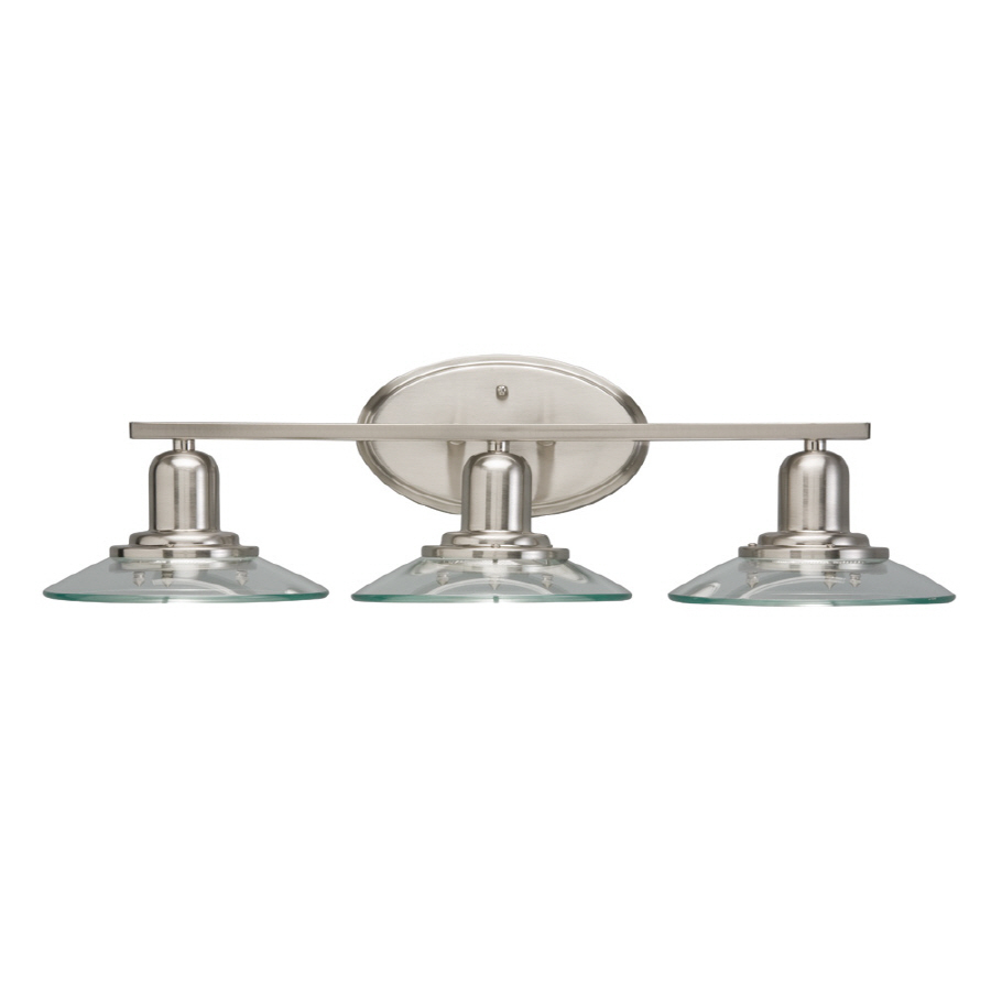  roth 3-Light Galileo Brushed Nickel Bathroom Vanity Light at Lowes.com