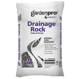 Shop GARDEN PRO 0.5-cu ft Drainage Rock at Lowes.com