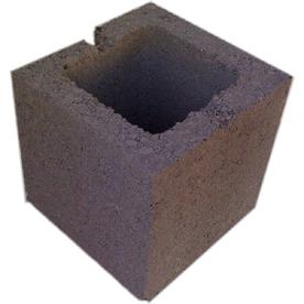 Shop Normal Weight Half Concrete Block (Common: 8-in x 8-in x 8-in