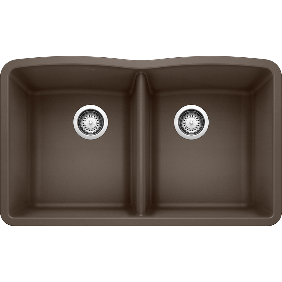 ... zoom in blanco diamond double basin undermount granite kitchen sink