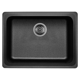 Kitchen Sinks Lowes on Vision Single Basin Undermount Composite Kitchen Sink At Lowes Com