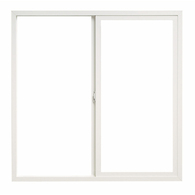 24X24 ThermaStar by Pella Sliding Window Vinyl 10 Series Clear Insulated Glass White with Screen