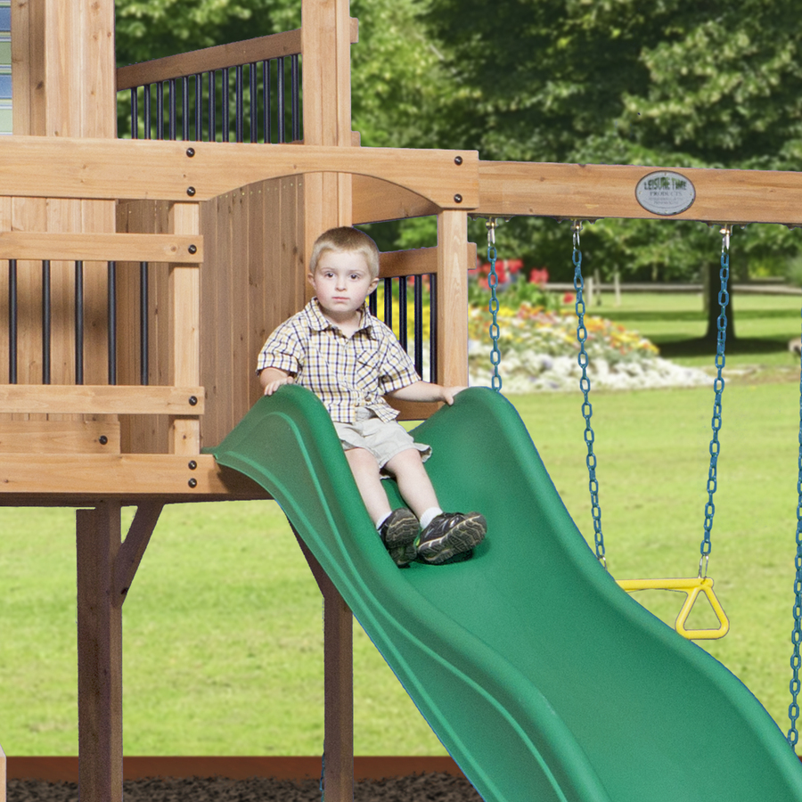 backyard discovery oceanview cedar swing set