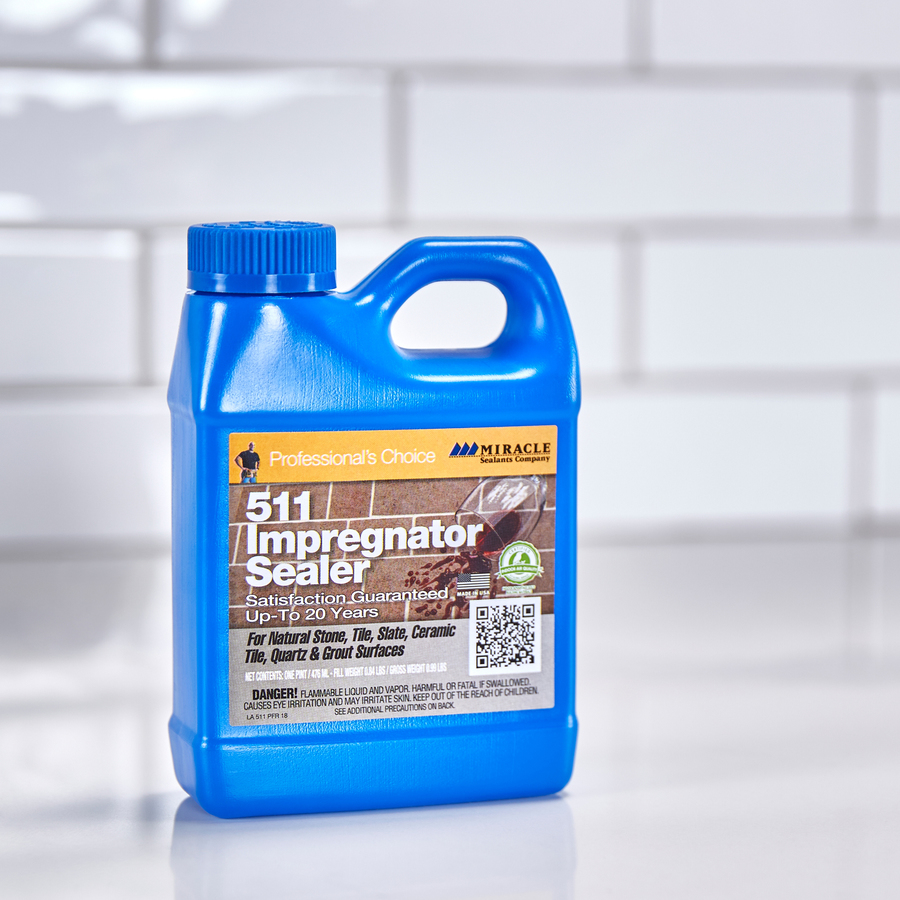 Miracle Sealants 511 Impregnator 16 Fl Oz Clear Natural Stone Sealer And Finish Pour Bottle In The Indoor Floor Sealers Department At Lowes Com