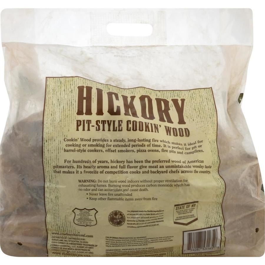 Cowboy Charcoal 21-lb Hickory Wood Chunks