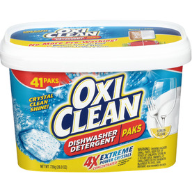 UPC 757037000403 product image for OxiClean 41-Count Lemon Dishwasher Detergent | upcitemdb.com