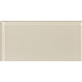 Emser 3-in x 6-in Lucente Cream Glass Wall Tile W80LUCECM0306