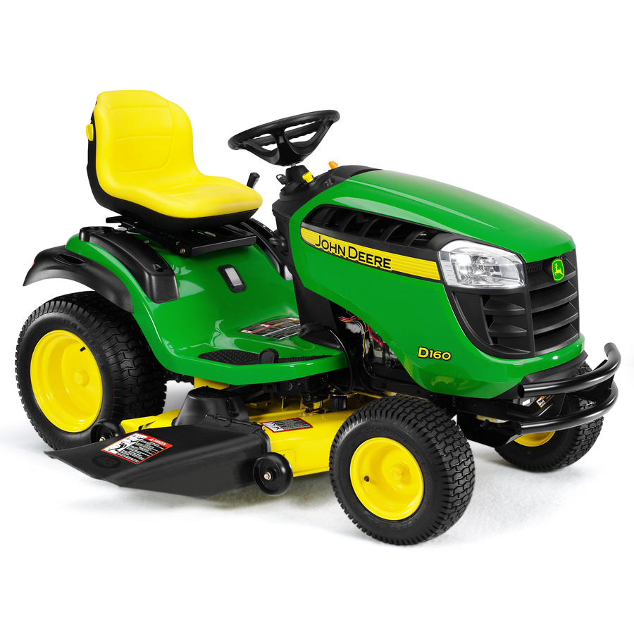 shop-john-deere-d160-24-hp-v-twin-hydrostatic-48-in-riding-lawn-mower