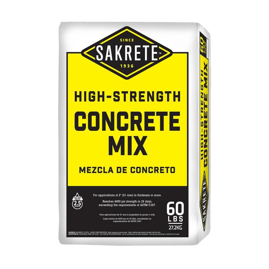 Shop Sakrete 60-lbs Concrete Mix at Lowes.com