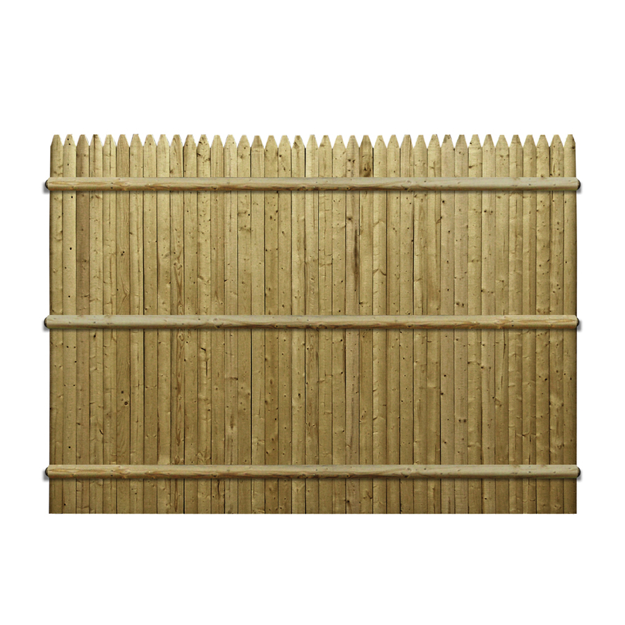 I had an extra stockade PT fence panel from some garden improvements earlie...