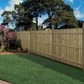 lowes dog ear fence panel