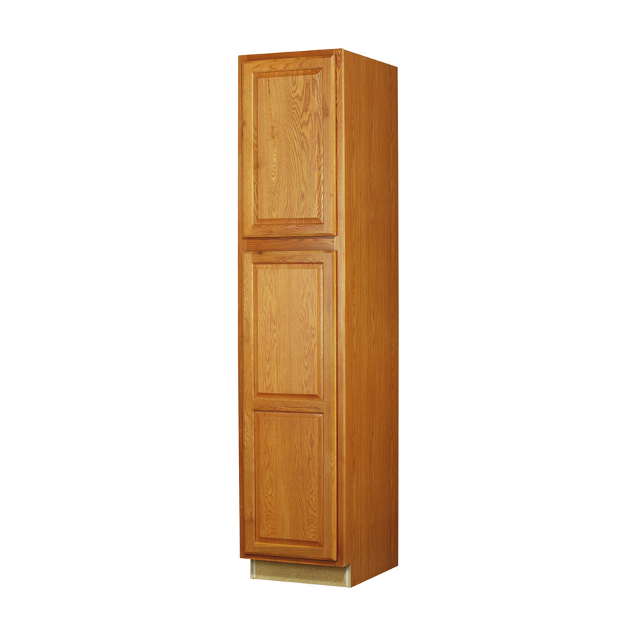 Shop Kitchen Classics 7-ft x 18-in x 24-in Portland Oak Pantry Kitchen