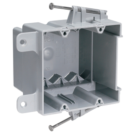 UPC 785007215090 product image for Pass & Seymour/Legrand 35-cu in 2-Gang Plastic New Work Wall Electrical Box | upcitemdb.com