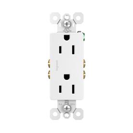 UPC 785007856392 product image for Pass & Seymour/Legrand 15-Amp White Decorator Duplex Electrical Outlet | upcitemdb.com