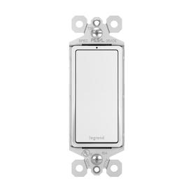 UPC 785007856477 product image for Pass & Seymour/Legrand 15-Amp White Single Pole Decorator Light Switch | upcitemdb.com