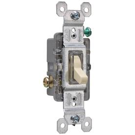 UPC 785007856620 product image for Pass & Seymour/Legrand 15-Amp Ivory Single Pole Light Switch | upcitemdb.com