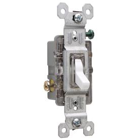 UPC 785007856637 product image for Pass & Seymour/Legrand 15-Amp White Single Pole Light Switch | upcitemdb.com
