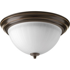 UPC 785247179244 product image for Progress Lighting Progress Led 13-in W Antique Bronze LED Ceiling Flush Mount | upcitemdb.com