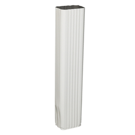 downspout extension aluminum lowes metal amerimax gutters accessories spectra supplies components enlarged