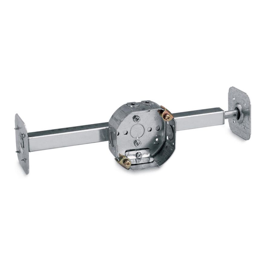 Shop STEEL CITY 15.8-cu in Metal Ceiling Electrical Box at Lowes.com