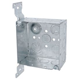 UPC 785991167351 product image for STEEL CITY 30-1/4-cu in 2-Gang Square Metal Electrical Box | upcitemdb.com