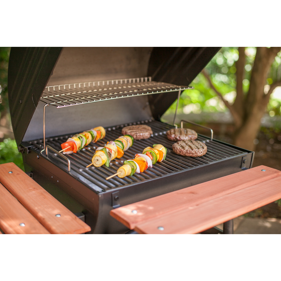 AEDILYS 45 Outdoor Smoker with Side Tables Backyard Griller Party