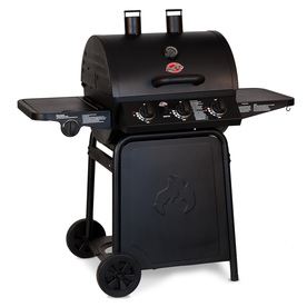 Char-Griller 3-Burner (40,800-BTU) Liquid Propane Gas Grill with Side Burner