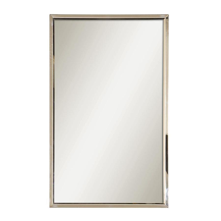 Shop Global Direct 18 in X 30 in Polished Stainless Steel Rectangle 