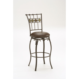 Hillsdale Furniture Lakeview Brown 24-in Counter Stool 4264-826