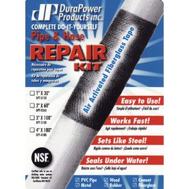 pipe tape repair hose kit durapower plumber lowes air fiberglass plumbing ft activated