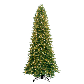 shop ge 9 ft pre lit fir artificial christmas tree with shop ge 9 ft pre lit fir artificial christmas tree with