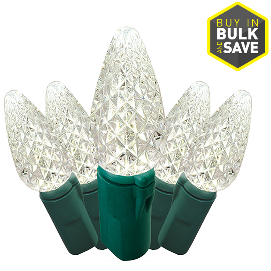 lot of 7 box ge 100 count led c5 clear christmas string lot of 7 box ge 100 count led c5 clear christmas string
