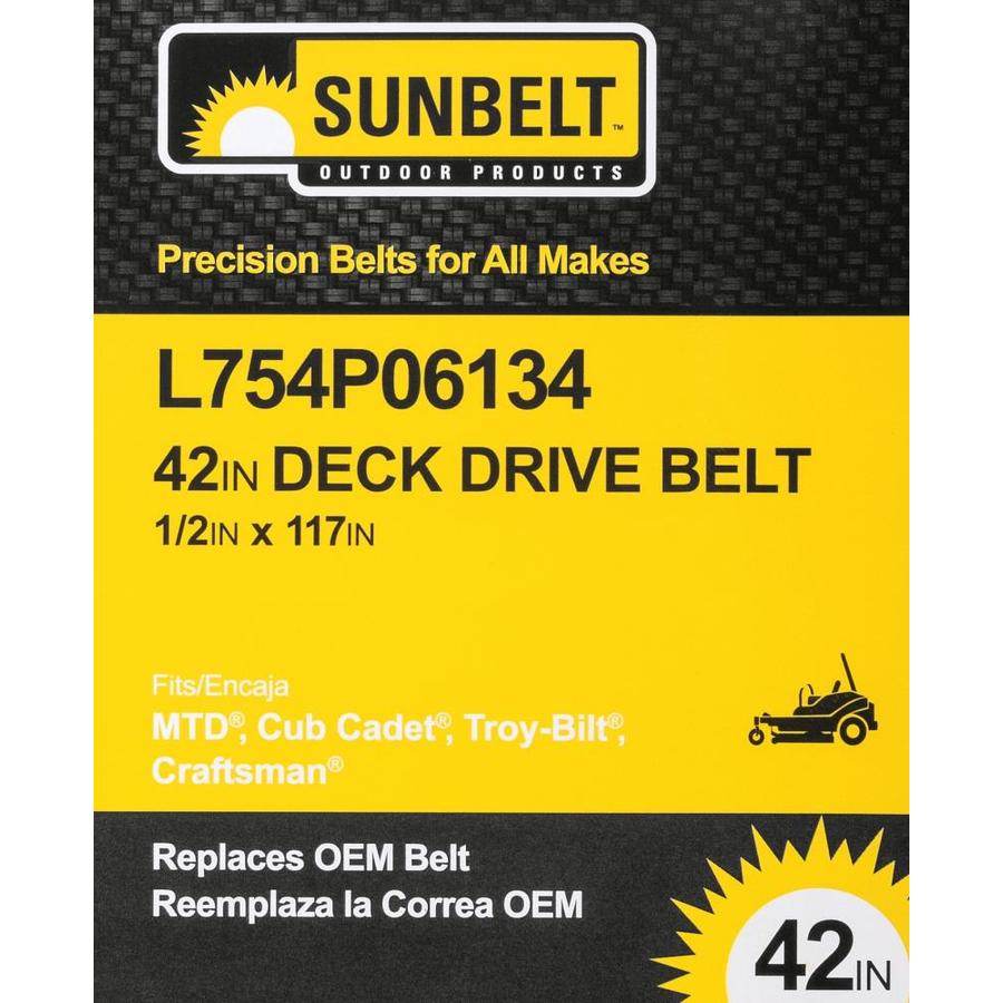 D/&D PowerDrive B1G69110 Sunbelt Outdoor Products Kevlar Replacement Belt