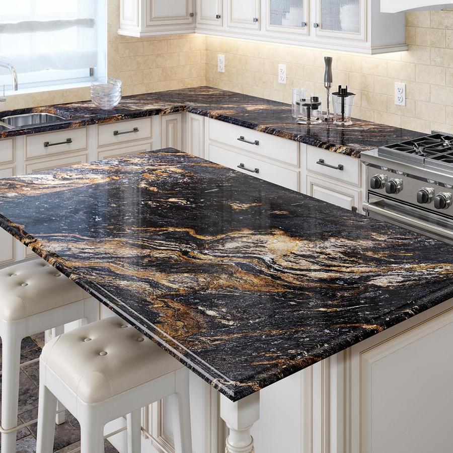 Allen Roth Galactic Storm Granite Kitchen Countertop Sample In The Kitchen Countertop Samples Department At Lowescom