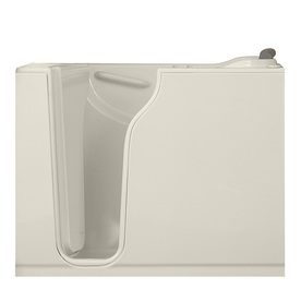 American Standard 52-in L x 30-in W x 42-in H 1-Person White Rectangular Walk-in Whirlpool Tub 3052.100.WLW