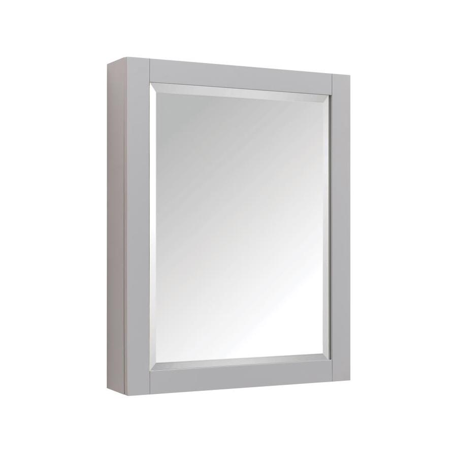 Avanity 14000 Series 24 In X 30 In Rectangle Surface Poplar Mirrored Medicine Cabinet In The Medicine Cabinets Department At Lowes Com