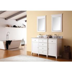Avanity Windsor 72 In White Bathroom Vanity Cabinet In The Bathroom Vanities Without Tops Department At Lowes Com